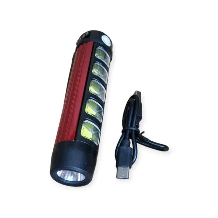 Rechargeable Work Light + Flashlight + Warning Light