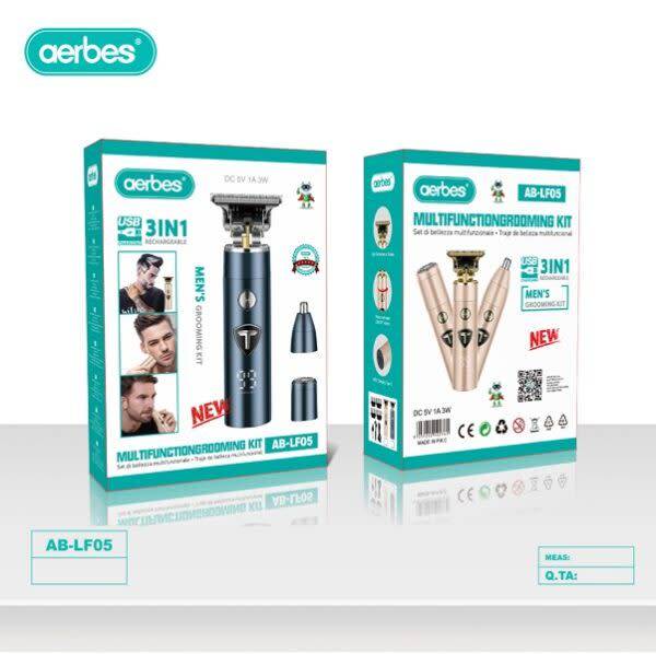 Men`s Grooming Kit 3 In 1
