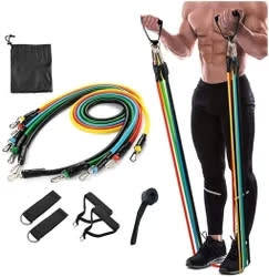 Black Strong Resistance Bands For The Gym