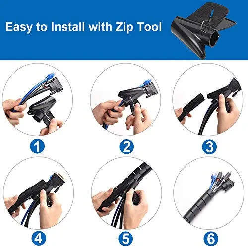 Safe And Easy-To-Use Cable Management Sleeves, Cable Ties, Cable Winders, Cable Organizers, Cable Gu