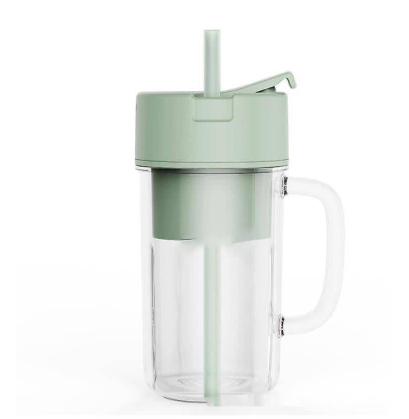 Portable Rechargeable Handheld Juice Blender Cup With Straw 500Ml