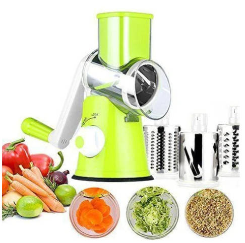 Convenient Bench Top Drum Grater