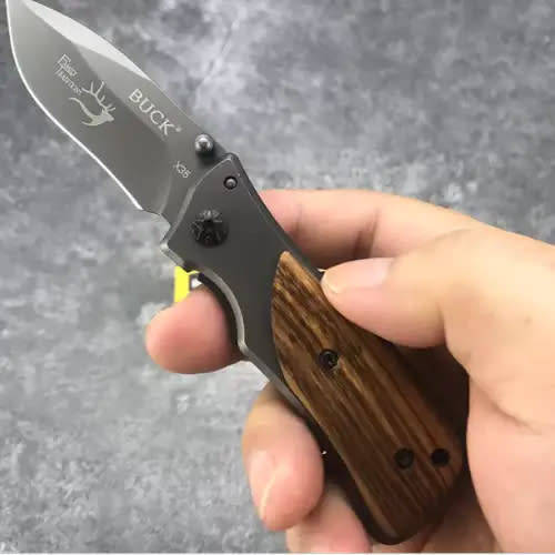 Portable Outdoor Survival Hunting Camping Folding Knife