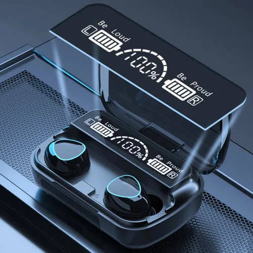 Wireless Bluetooth 5.1 Headphones Hifi Stereo Headphones Waterproof Sports Headphones