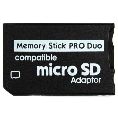 Memory Card Adapter Ms Pro Duo Card Reader Psp Converter