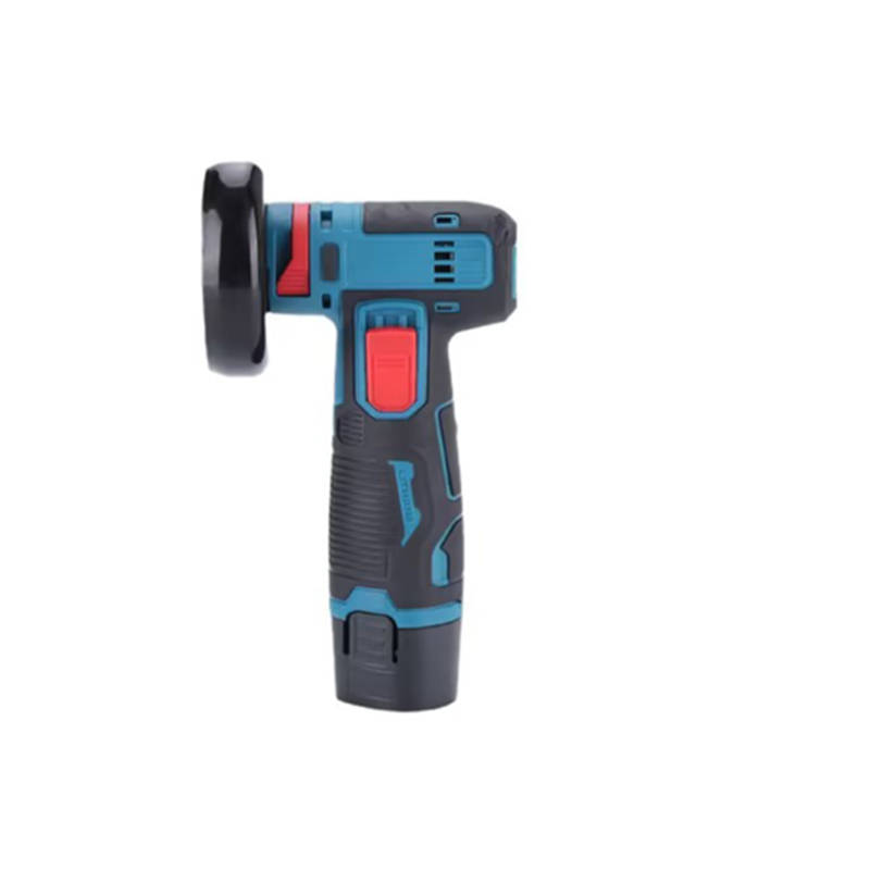 Portable Lithium Rechargeable Electric Angle Grinder With Two Batteries