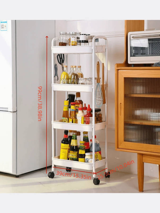 Convenient Multi-Layer Storage Shelf (Random Color)