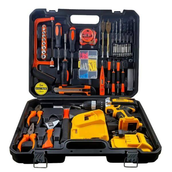Portable Cordless Drill Kit 25V 7500mah