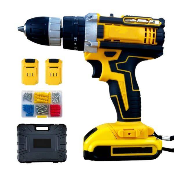 Portable Cordless Drill Kit 25V 7500mah
