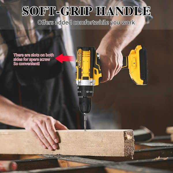 Portable Cordless Drill Kit 25V 7500mah