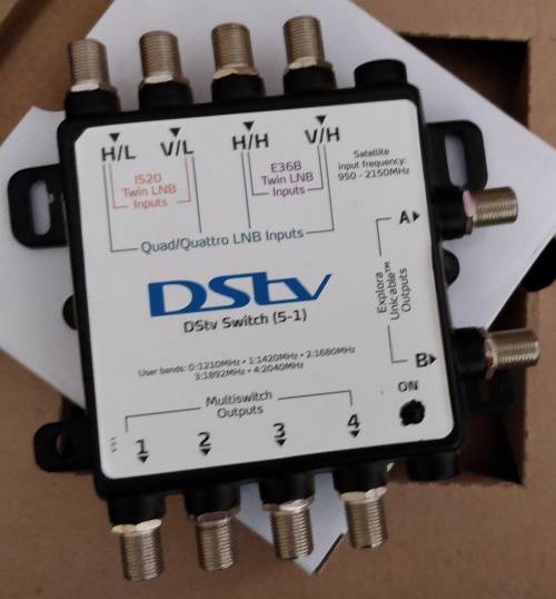 DSTV Explora 1 (Original 2TB HDD) with many accessories