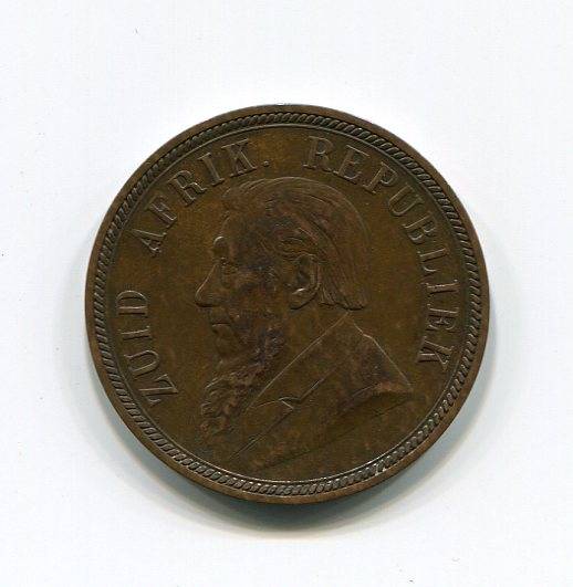 1898 SOUTH AFRICA KRUGER PENNY - ZUID AFRIKAANSCHE REPUBLIEK