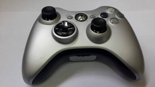 Xbox 360 Wireless Matt Silver Controller