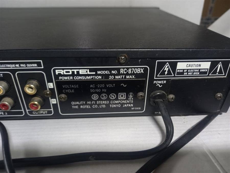 Rotel Stereo Control RC-870BX