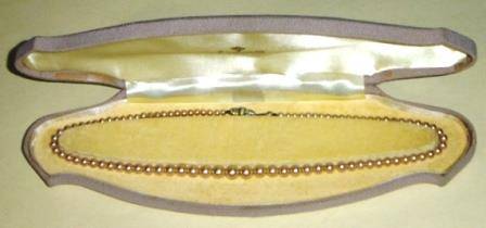 Vintage Simulated Pearl Necklace
