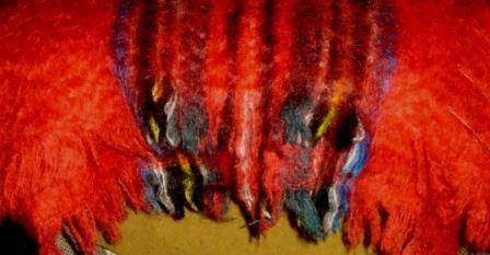 Vintage Royal Stewart Mohair Shawl.  Scottish     Craig-Na-Creidhe.