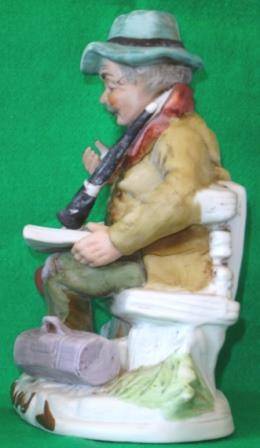 Two Porcelain Bisque Taiwanese Figurines. (Price is for the pair)