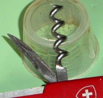 Swiss Army Knife with six blades/instruments