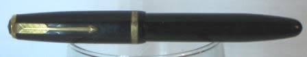 Parker Duofold M. Fountain Pen.  Color Black.