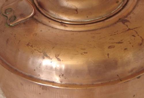 Solid Copper Kettle.