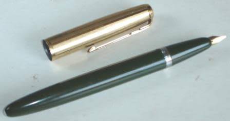 Interesting Fountain Pen with Rolled Gold Top.