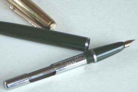 Interesting Fountain Pen with Rolled Gold Top.