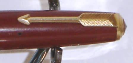 Parker Duofold Fountain Pen.  Anchor in Circle Trade Mark Color Brown.