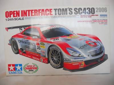 Lexus Open Interface Tom's SC430 2006 - 1:24 Tamiya Sports Car Series