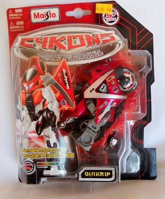 Cykons Transformable Motorcycle - Quikrip - Maisto