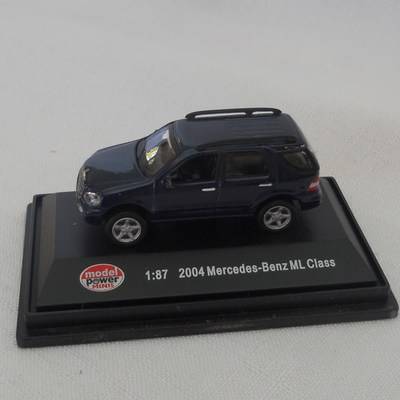 2004 Mercedes-Benz ML Class - 1:87 Model Power Minis - Blue