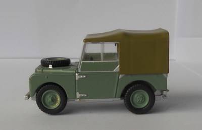 Land Rover Series I Canvas top - 1:43 Oxford