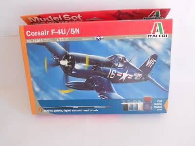Corsair F-4U/5N Aircraft - 1:72 Italeri Plastic Kit