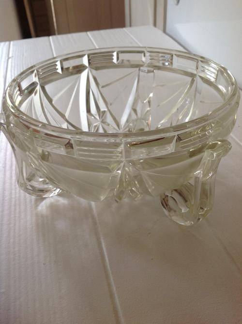 Art Deco Glass Bowl