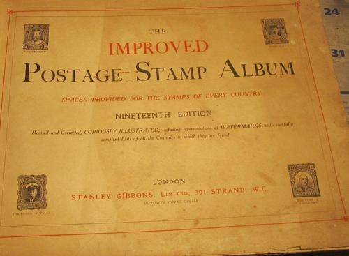 ALBUM FROM 1866 FULL OF STAMPS MUST SELL