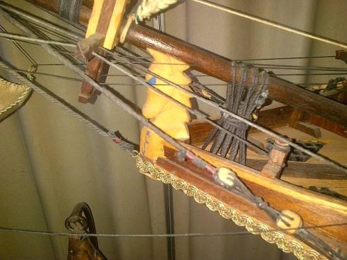 Old sailing ship