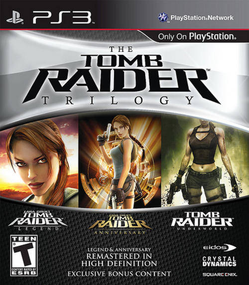 TOMB RAIDER TRILOGY - PS3 - ORIGINAL - USED IN EXCELLENT CONDITION - 3 IN 1 - AWESOME COLLECTION