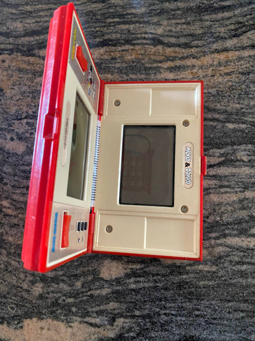 NINTENDO GAME & WATCH - MICKEY & DONALD - IN ORIGINAL BOX WITH MANUALS