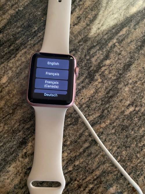 APPLE WATCH 42MM 1ST GEN - ROSE GOLD - PLEASE READ !!!