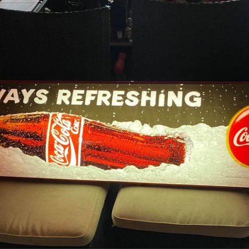VINTAGE COCA-COLA LIGHT BOX - ORIGINAL