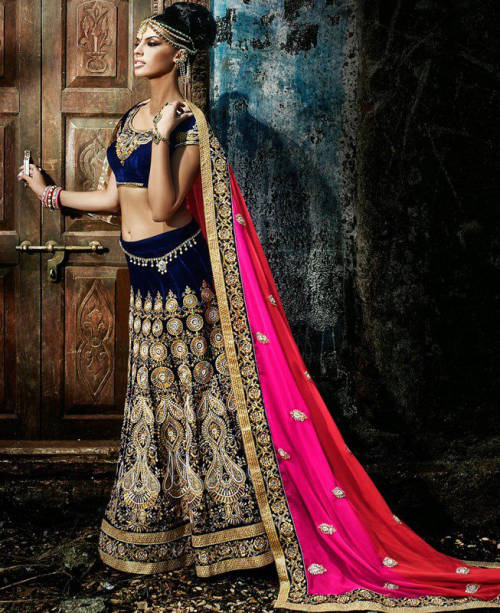 ***Fully Stitched Designer Lehenga Saree*** Perfect condition size 34