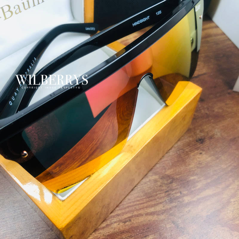 Must see!! QUAY Women's J'LO Jennifer Lopez HINDSIGHT Sunglasses **AUTHENTIC BRAND NEW