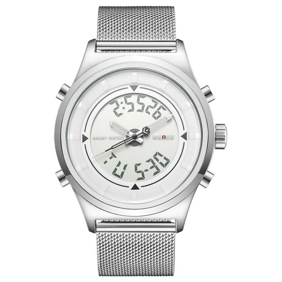 WEIDE Men's Classic Milanese Dual Time Watch BRAND NEW official SA store