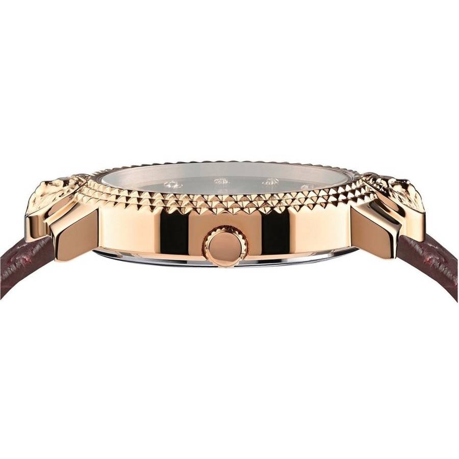 Retail: 8,500.00 VERSACE Women`s WEAVE Guilloche Versus Paris Watch BRAND NEW IN BOX + PAPERS