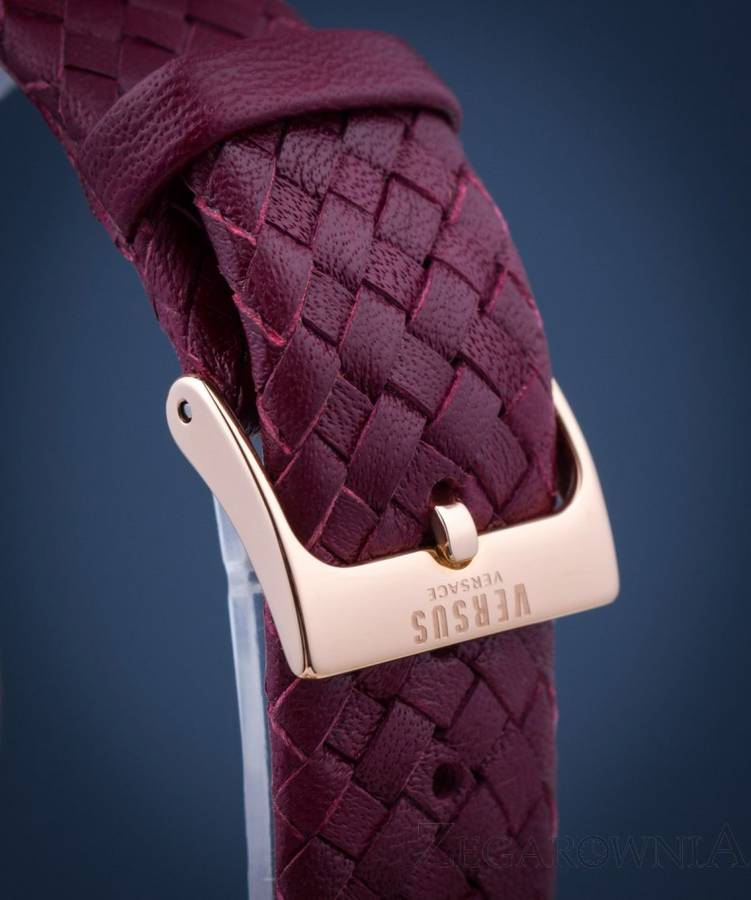 Retail: 8,500.00 VERSACE Women`s WEAVE Guilloche Versus Paris Watch BRAND NEW IN BOX + PAPERS