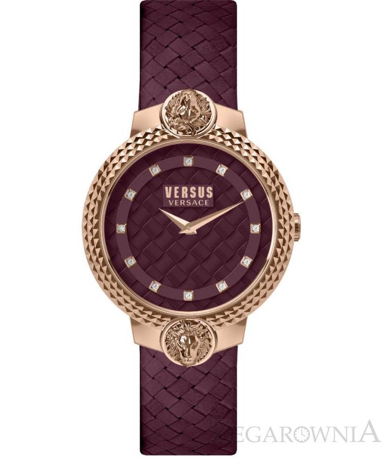 Retail: 8,500.00 VERSACE Women`s WEAVE Guilloche Versus Paris Watch BRAND NEW IN BOX + PAPERS