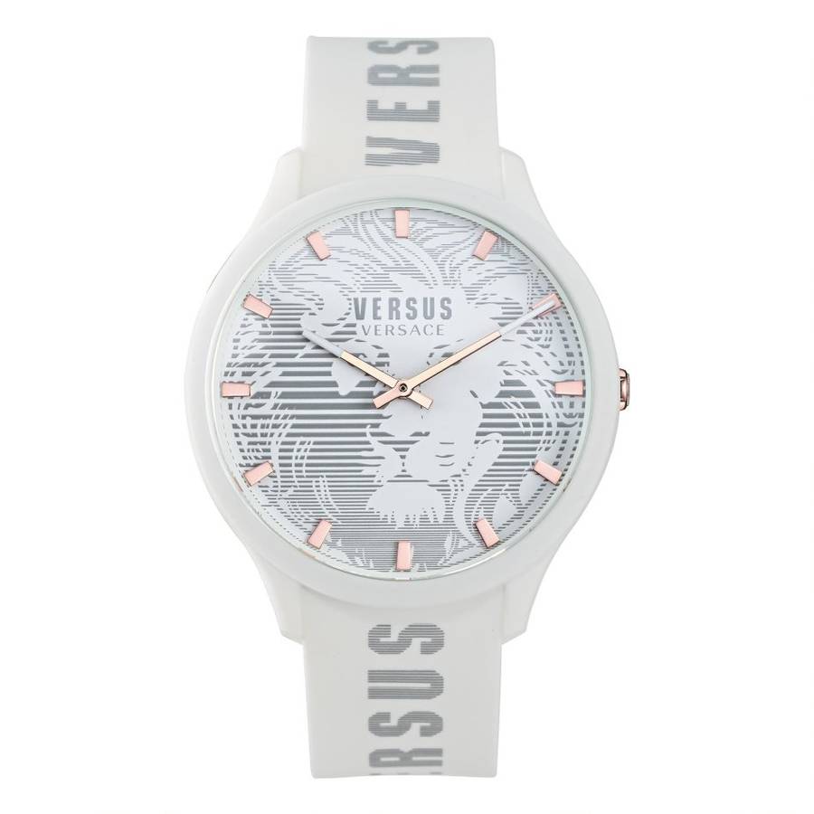 **Retail: R7000.00*** VERSACE Men's EXODUS Sporty Snow White Silicone Strap Watch NEW IN BOX