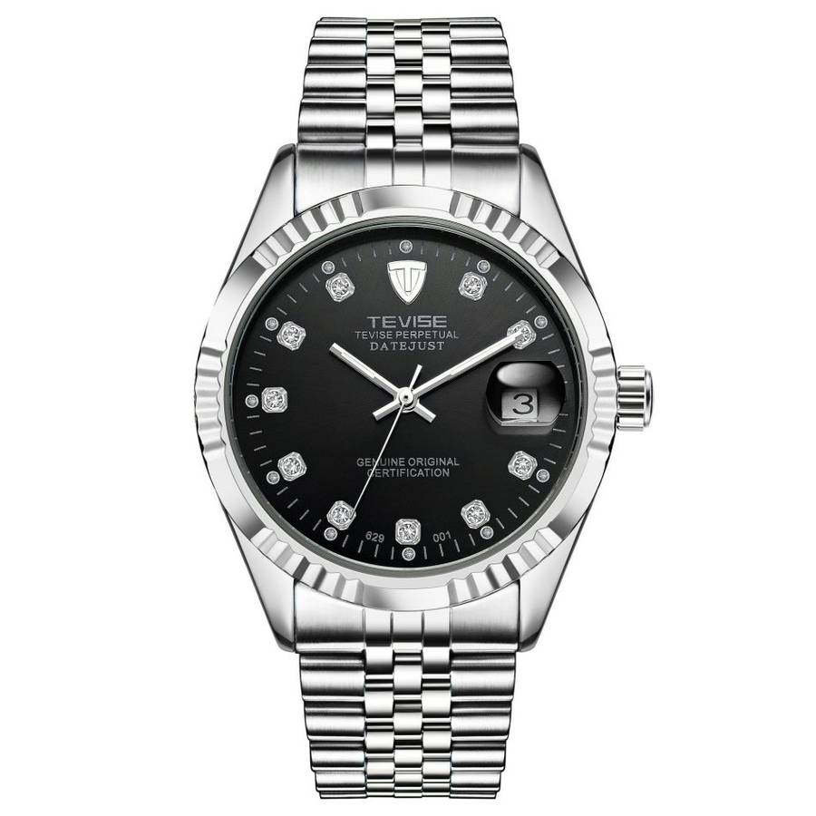 Retail: R2,099.00 TEVISE ® Men's CLASSIC AUTOMATIC CALENDAR Watch BRAND NEW