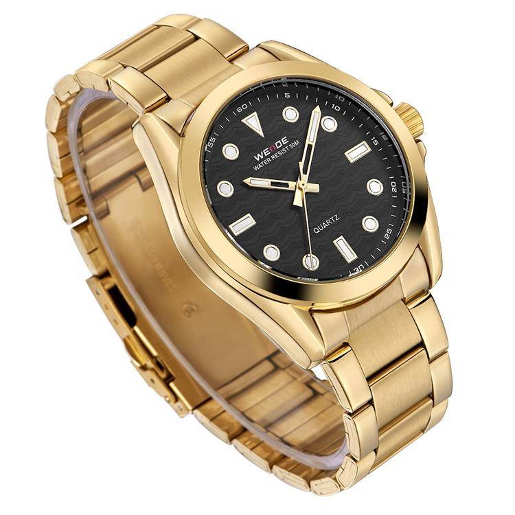 WEIDE Men's Classic Quartz 40mm Gold Edition Syrup Watch BRAND NEW official SA store