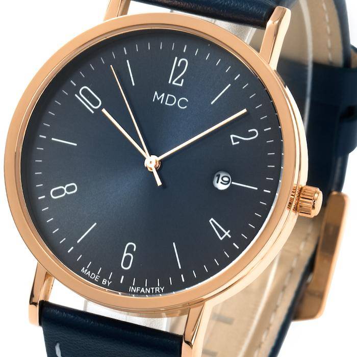 MDC INFANTRY CO. Copter Navy Blue Watch Brand new BOXED, FULLY LOADED!