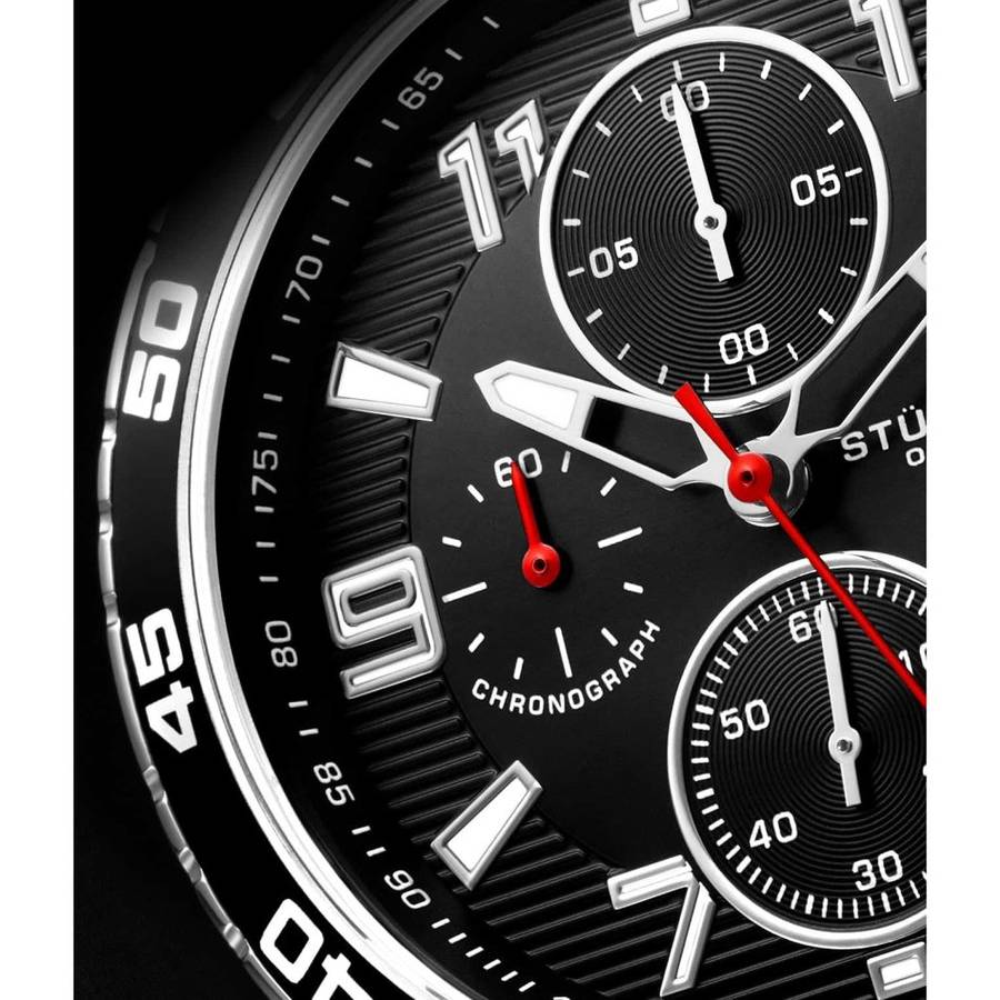 Retail: R7,999.00 STUHRLING ORIGINAL® Men's CONCORDE 40MM Chrono Watch BRAND NEW